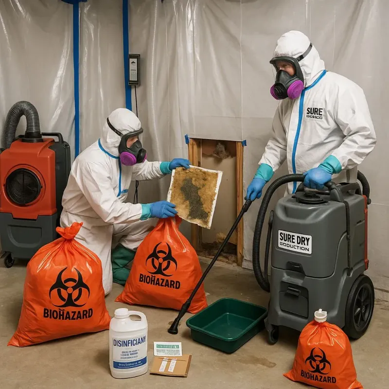 Contaminated Water Handling Protocols process in Osborne, KS
